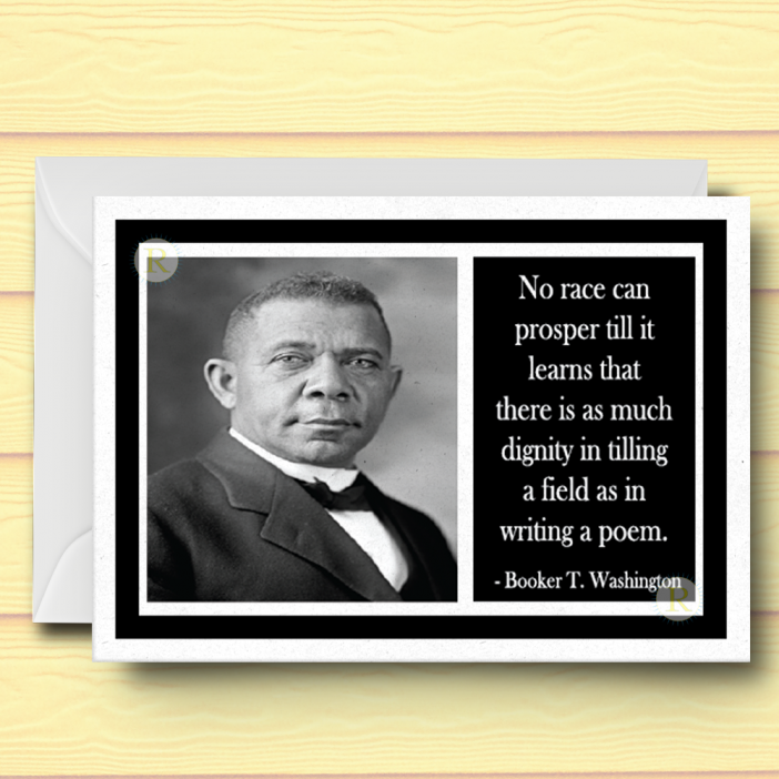 Booker T. Washington Card